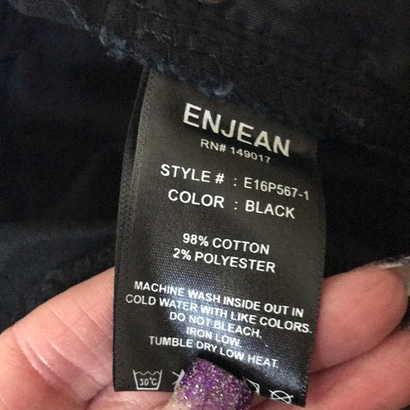 Black Skinny Jeans - Juniors - Picture 7 of 7